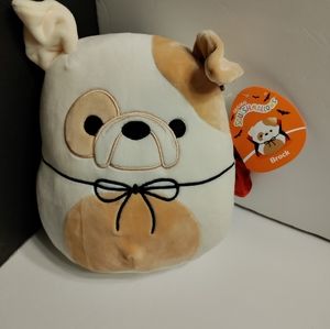 Squishmallows Brock the Bulldog 8" Stuffed Plush Halloween 2022